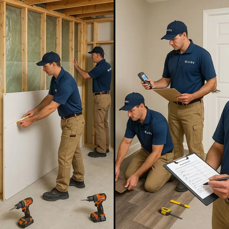 Repairs and Reconstruction process in Newberry, SC